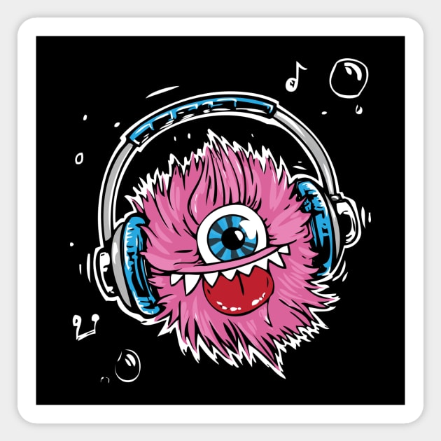 Famous Baby Monster shirt little for adults toddler Sticker by MIRgallery